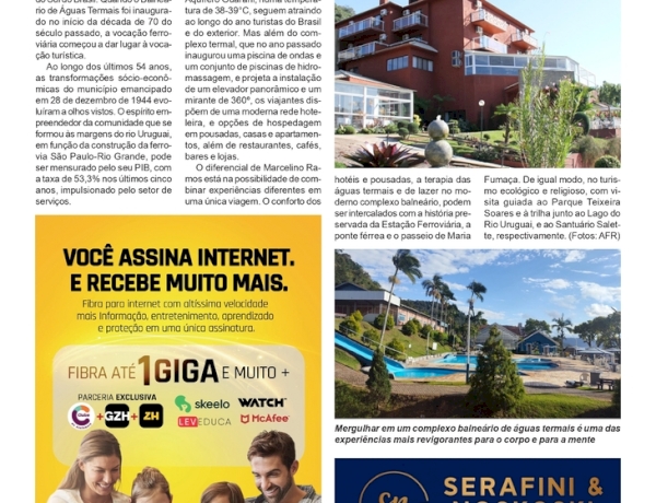 Mergulho em águas quentes: saúde, natureza e história