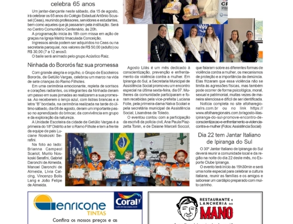 Social, por Anissara Zir. Edição 14/8/2026