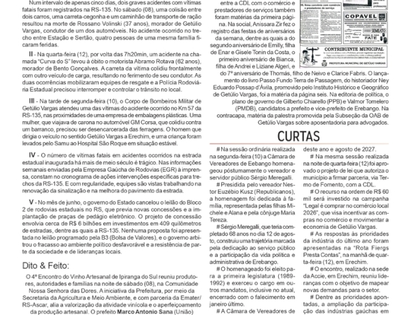 O asfalto continua a matar, por Neivo A T Fabris