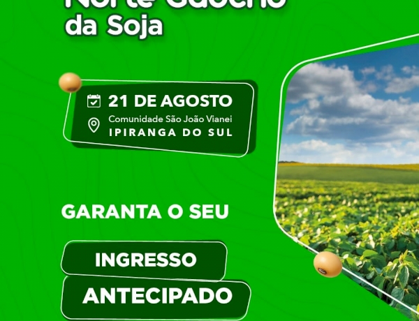 ​ Fórum Norte Gaúcho da Soja reúne produtores e entidades em Ipiranga do Sul