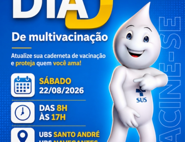 Dia D de Multivacinação terá atendimento em  duas UBSs de Getúlio Vargas neste sábado