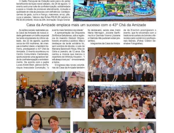 Social, por Anissara Zir. Edição 28/8/2026