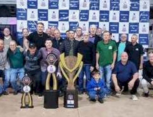 ​Noite de celebração e encerramento do Campeonato Municipal de Bochas Masculino de Estação 2026!