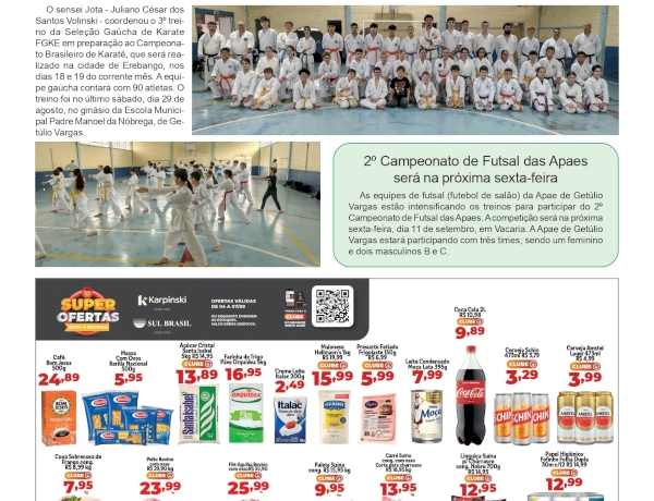 Erebango sediará o Campeonato Brasileiro de Karatê