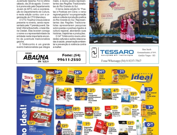 Tropilha Crioula representado no 34º Tchêncontro Estadual da Juventude