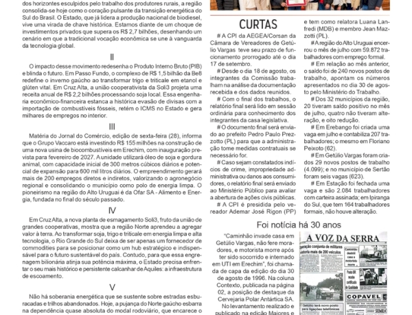 A região no topo, por Neivo A T Fabris. Edição 04/9/2026