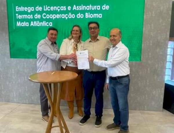 Getúlio Vargas firma cooperação com Estado para  licenciamento e fiscalização ambiental da Mata Atlântica
