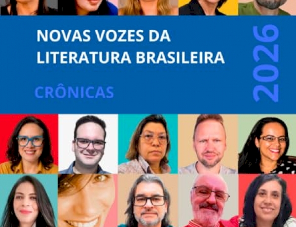 Novas Vozes da Literatura Brasileira 2026 - CRÔNICAS por Coletivo Aspas Duplas (Autor). Dica de leitura da semana.