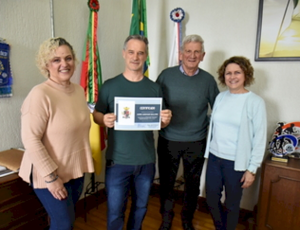 Jairo Ademar Gallina é escolhido Patrono  da 26ª Feira do Livro de Getúlio Vargas