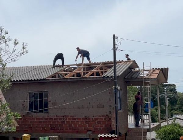 Granizo atinge Estação e deixa mais de 2,4 mil moradores afetados