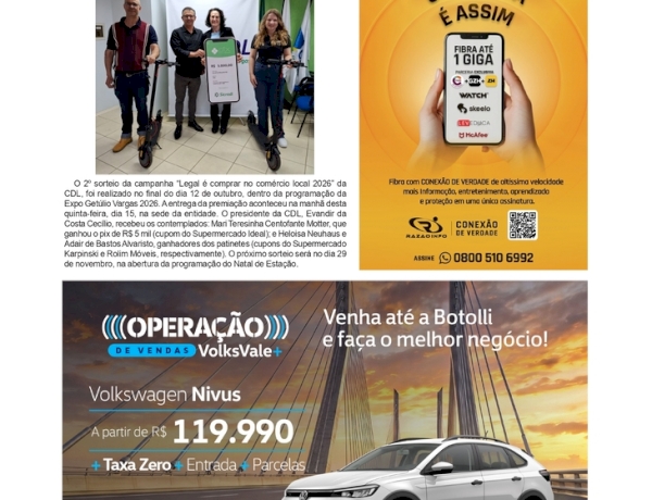 CDL entrega prêmios da sua campanha
