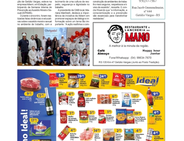 OAB participa da Semana de Prevenção ao Assédio Moral e Sexual no Trabalho na Alibem