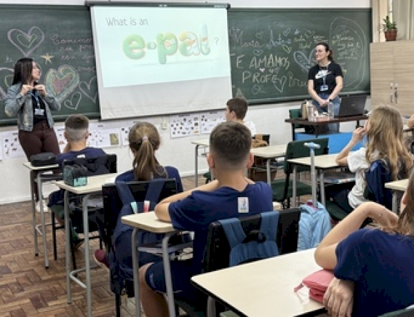E-pal Intercultural Project traz vivências internacionais para o 4º ano da Escola Básica da URI 