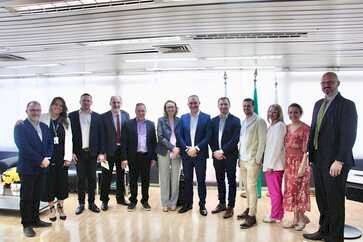 Comitiva liderada pelo SUTRAF-AU apresenta demandas da região em Brasília