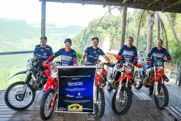 Erechinenses garantem pódio na penúltima etapa do Gaúcho de Enduro de Regularidade