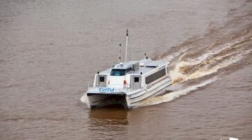 Travessia de catamarã entre Porto Alegre e Guaíba é suspensa