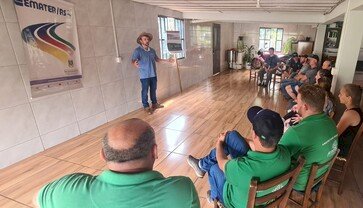 Emater/RS-Ascar capacita produtores de Aratiba em irrigação