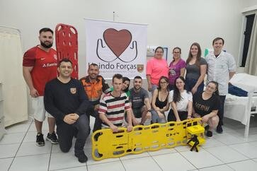 Alunos do Curso Técnico em Segurança do Trabalho da URI participam de treinamento