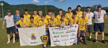 Academia TG de Getúlio Vargas, disputou em Marau a fase final do 24° Campeonato Regional de Futebol de Base