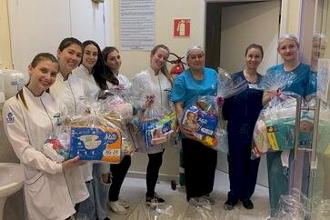 URI Erechim - Ação co Curso de Fisioterapia beneficia 20 bebês prematuros