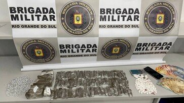 BM prende mulher por tráfico de drogas no Bairro Santana, na cidade de  Estação