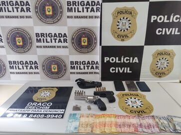 POLÍCIA CIVIL E BRIGADA MILITAR DEFLAGRAM A OPERAÇÃO 