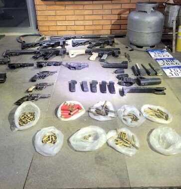Brigada Militar apreende arsenal