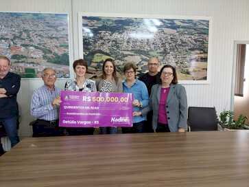 Entrega mais de 1 milhão de reais para Getúlio Vargas e região