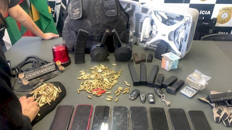 Operação Arcarius combate associação criminosa envolvida em tráfico e crimes contra a administração pública