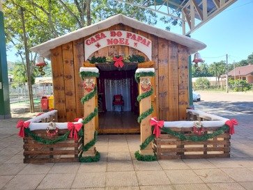 Papai Noel chega em Severiano de Almeida neste sábado, dia 16