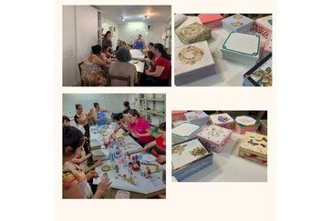 SECRETARIA DE ASSISTÊNCIA SOCIAL E CIDADANIA DE SERTÃO  E CRAS PROMOVEM OFICINAS DE ARTESANATO EM MDF NAS COMUNIDADES