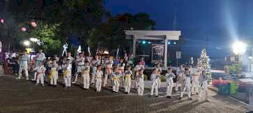 Apresentações artísticas são realizadas em Jacutinga