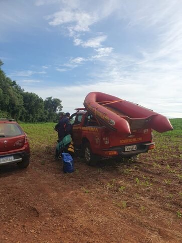 Bombeiros localizam corpo de homem que desapareceu na Barragem de Ernestina