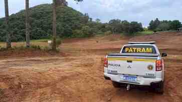 Batalhão Ambiental flagra instalação de loteamento irregular