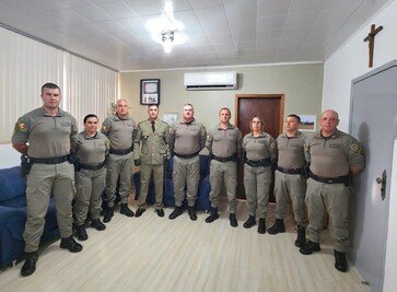 Comando do 13°BPM recepciona oficial