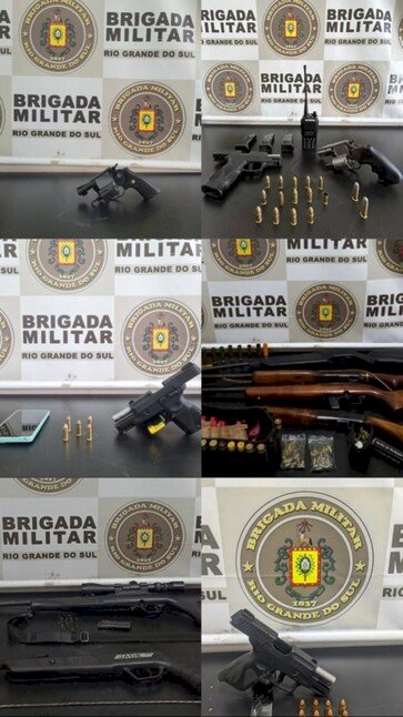 17 Armas apreendidas pelo 3°RPMon em 15 dias