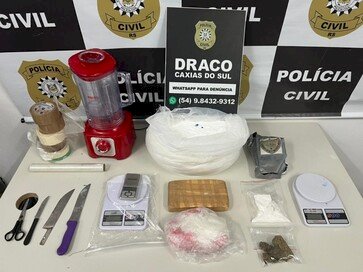 Polícia Civil combate o tráfico de entorpecentes na região da Serra