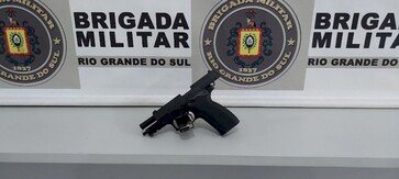 BM prende homem por porte ilegal de arma de fogo