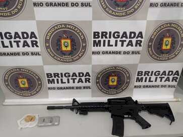 Homem é assassinado em Paulo Bento e são apreendidos fuzil e drogas durante as buscas