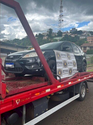 Ação rápida da BM prende homem por furto de veículo