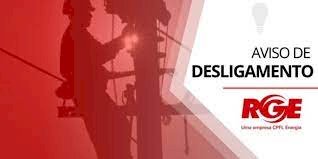 ESTAÇÃO - RGE INFORMA O DESLIGAMENTO DE ENERGIA NESTA QUARTA-FEIRA (24)