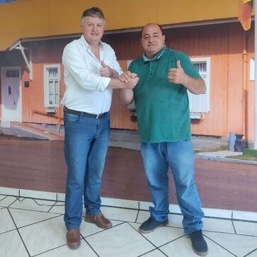 ESTAÇÃO - Prefeito Geverson transmite cargo para o vice Alciones