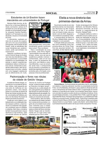 SOCIAL - Anissara Zir / Coluna da edição do dia 26 de janeiro.