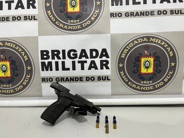 BM prende homem por porte irregular de arma de fogo em Erechim