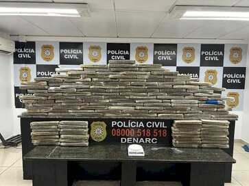Polícia Civil apreende 96 quilos de maconha