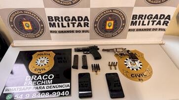 PRESO EM FLAGRANTE TRÊS INDIVÍDUOS ACUSADOS PELA PRATICA DELITO DE HOMICÍDIO DOLOSO OCORRIDO EM FRENTE AO PRESÍDIO ESTADUAL DE ERECHIM