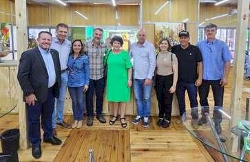 Comissão Organizadora da Expo Getúlio Vargas 2024 manteve audiência com secretários estaduais na Expo Direto