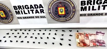 Mulher é presa com 50 porções de cocaína em Erechim