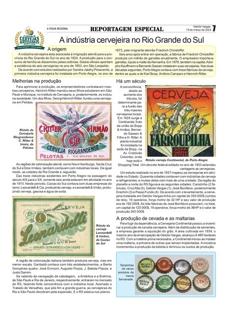 Especial: A indústria cervejeira no Rio Grande do Sul - Parte 1