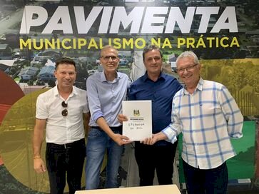 Ipiranga do Sul é contemplada no Pavimenta II do RS